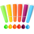 Soft Silicone Ice Popsicle Moldes / suave helado de silicona Pops Popsicle Moldes / plástico Popsicle molde silicona Ice Cream Pop Molde